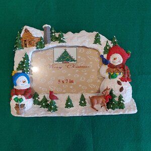 Snowman 5 x 7 Photo Frame